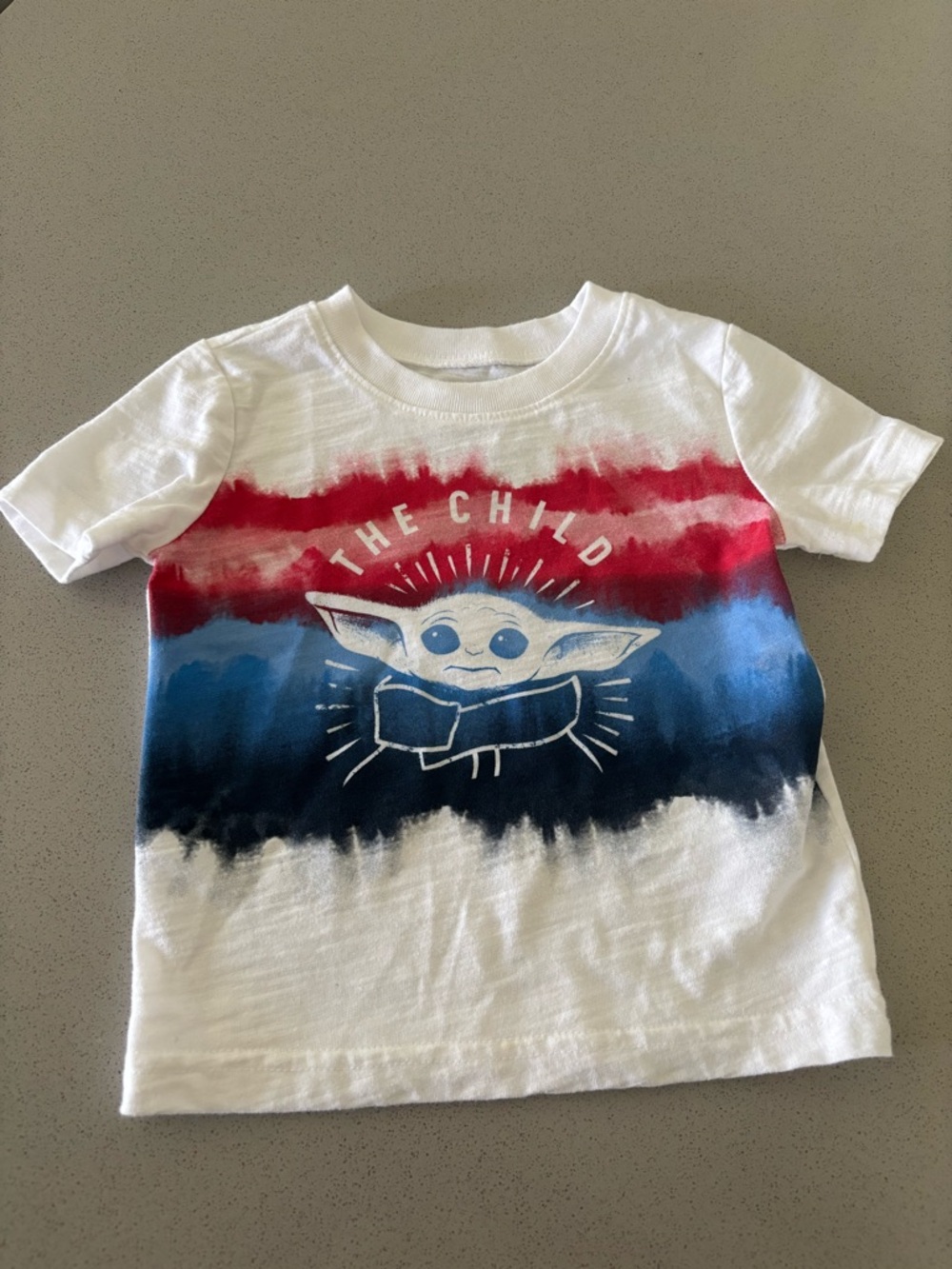 Star Wars patriotic baby shirt